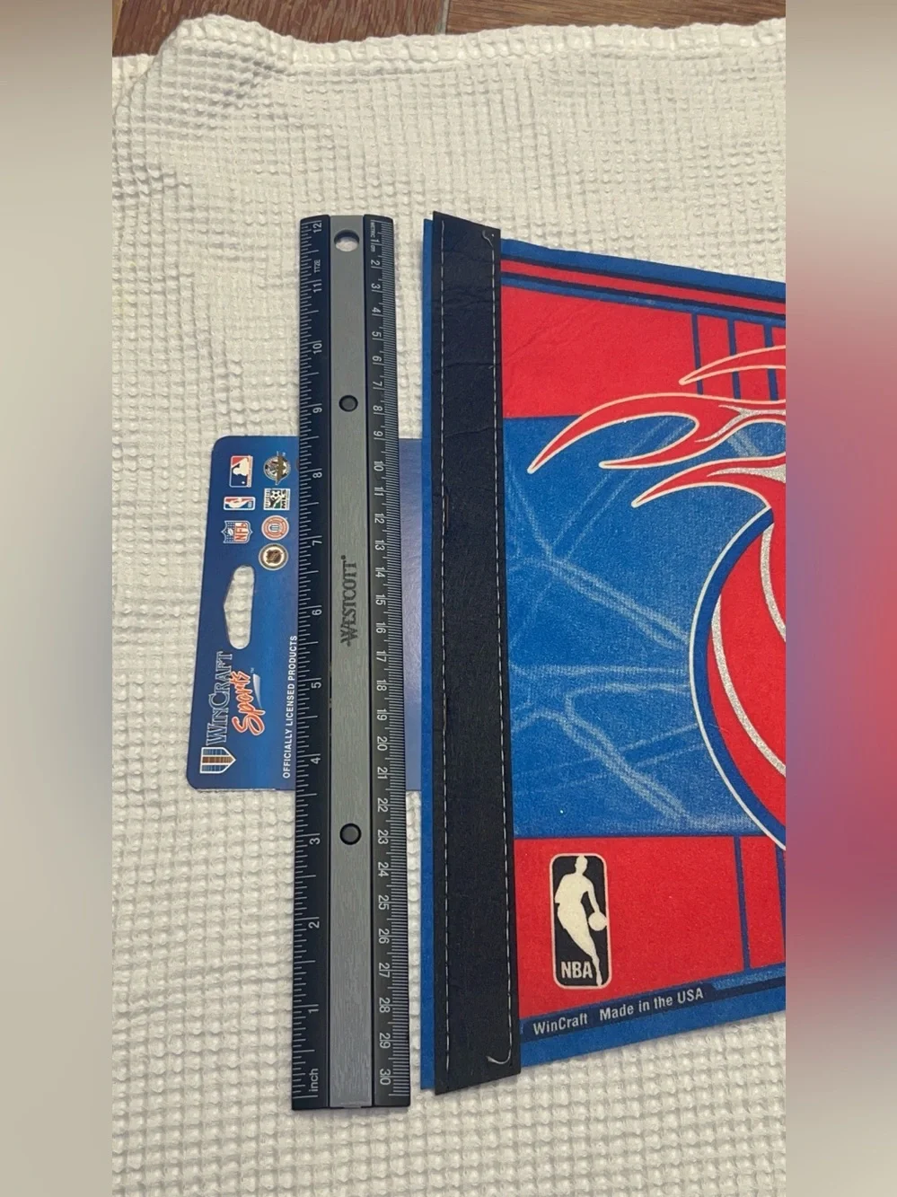 Detroit Pistons Full Size WinCraft NBA Pennant NWT